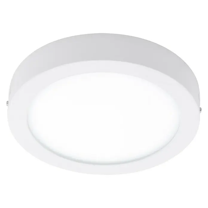 Eglo Connect Okrugla stropna LED svjetiljka Fueva-C - 15,5 W, Ø x V: 225 mm x 4 cm, Bijele boje, Bijele boje dnevnog svjetla