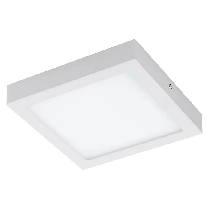 Eglo Connect LED stropna svjetiljka Fueva-C - 15,5 W, D x Š x V: 22,5 x 22,5 x 4 cm, Bijele boje, Bijele boje dnevnog svjetla