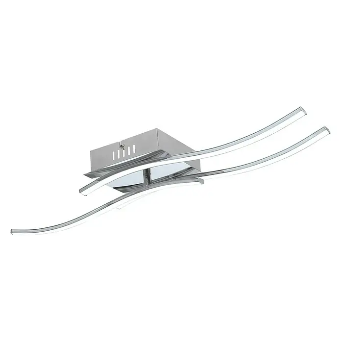 Eglo LED-Deckenleuchte Valmora - L x B x H: 59 x 12,5 x 9 cm, Warmweiß - Vorderansicht