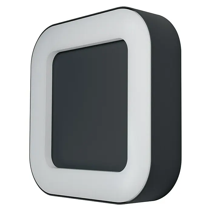 Ledvance LED-Außenwandleuchte Square - 13 W, 4,5 x 20,2 x 20,2 cm, IP44 - Rechte Seitenansicht