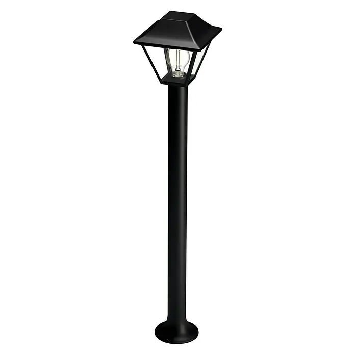 Philips Alpenglow Farola - 60 W, L x An x Al: 17,4 x 17,4 x 89,9 cm, Negro, IP44