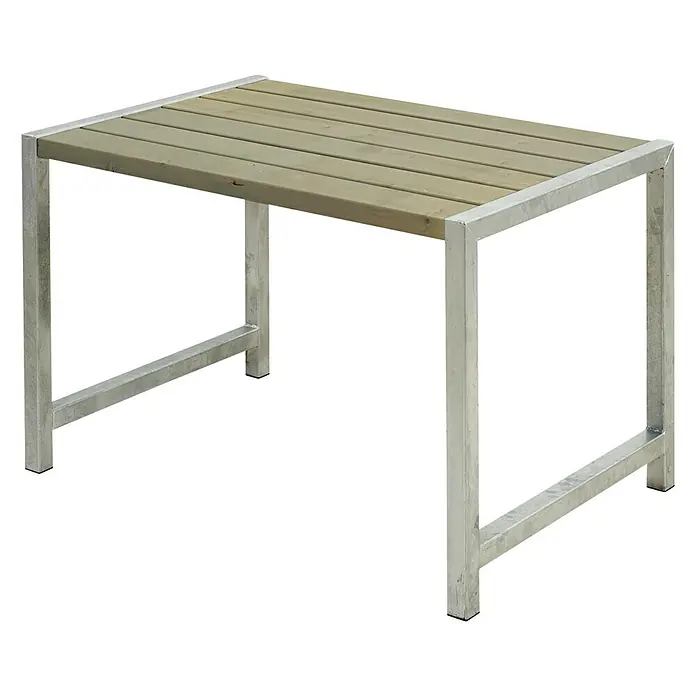 Plus Balkontisch - Holz, 86 x 77 cm - Linke Seitenansicht
