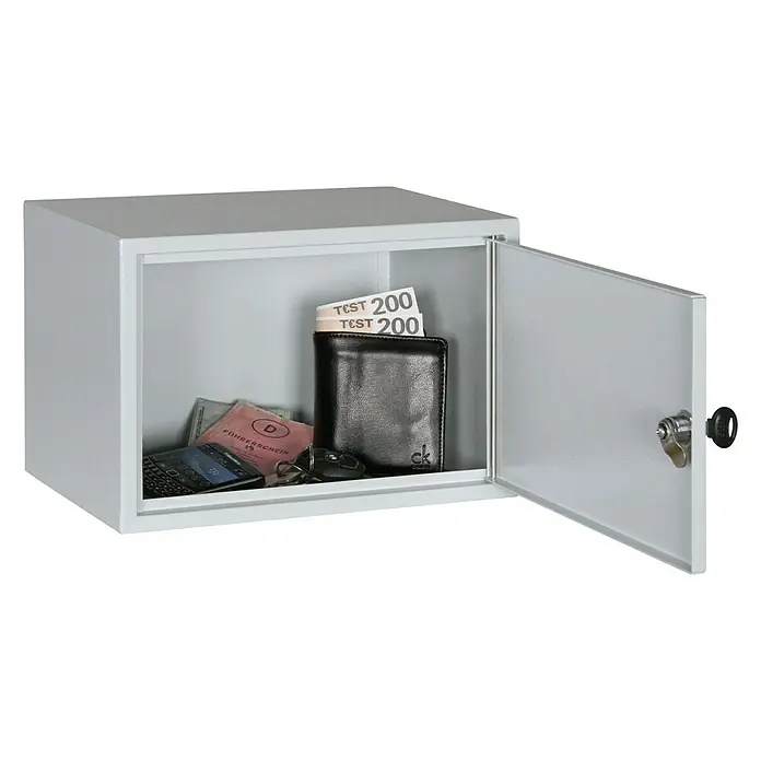 Format Wertschutzfach WF 3 - Zylinderschloss, L x B x H: 200 x 300 x 160 mm - Detailaufnahme
