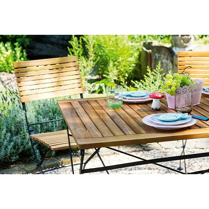Sunfun Moni Vrtni stol - 125 x 75 cm, Akacija