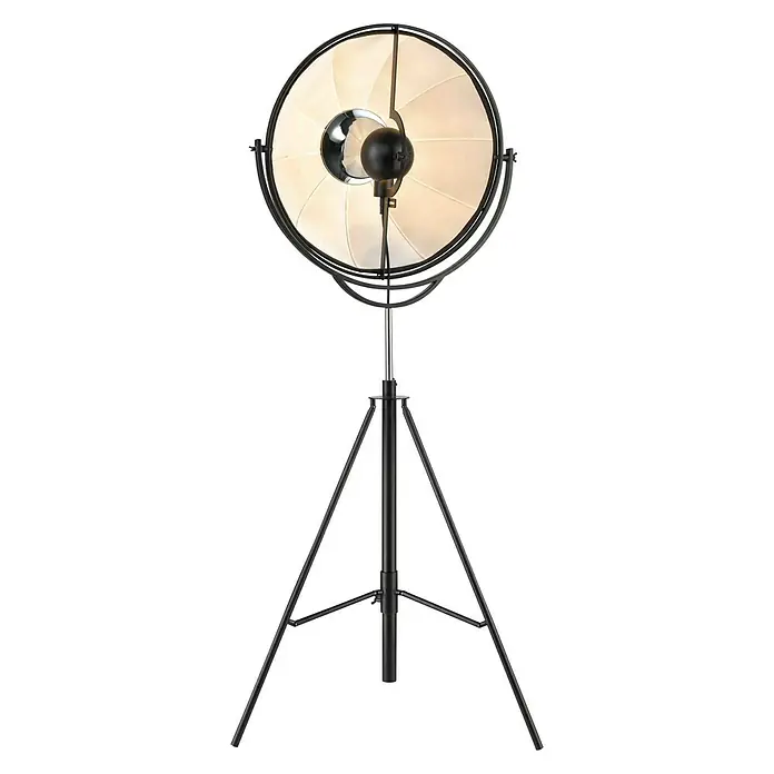 Tween Light Lámpara de pie Grazia - 60 W, Altura: 160 cm, Negro, E27 - Vista frontal