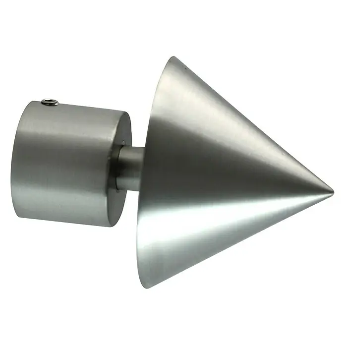 Expo Ambiente Eindstuk Cone-Classic - Rvs-look, 20 mm - Vooraanzicht