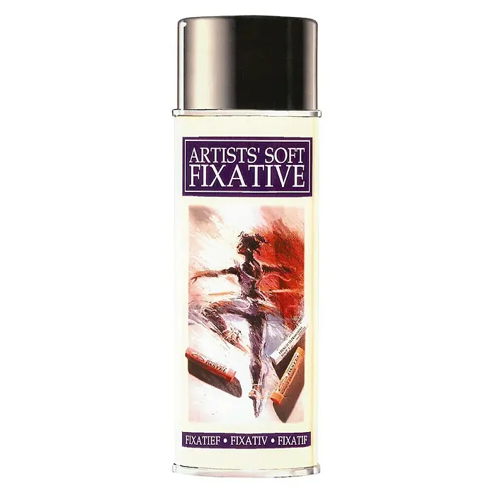 Winsor & Newton Sprej za pričvršćivanje Artists' Soft - 400 ml - Pogled sprijeda