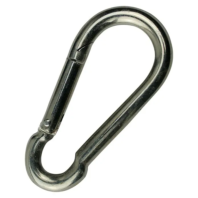 Stabilit Feuerwehr-Karabinerhaken - 2 Stk., Durchmesser: 4 mm, Stahl
