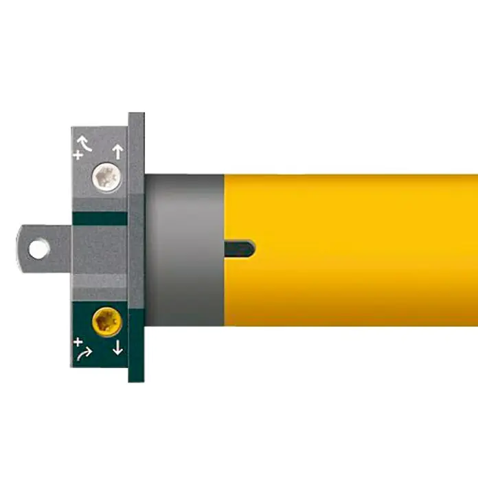 Schellenberg Motor tubular Maxi Comfort - Superficie de persiana enrollable máx.: 15 m² para persianas de plástico, Fuerza de tracción: 60 kg