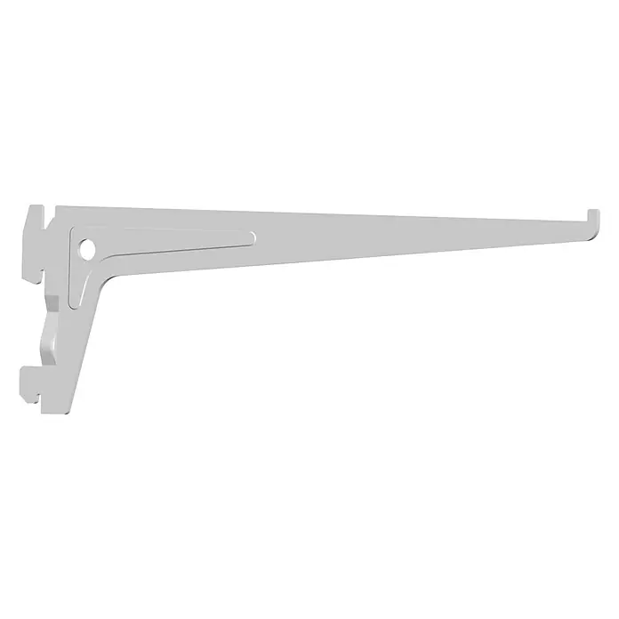 Element System Držač polica S 50 - Duljina: 25 cm, Bijele boje, Opteretivost: 60 kg
