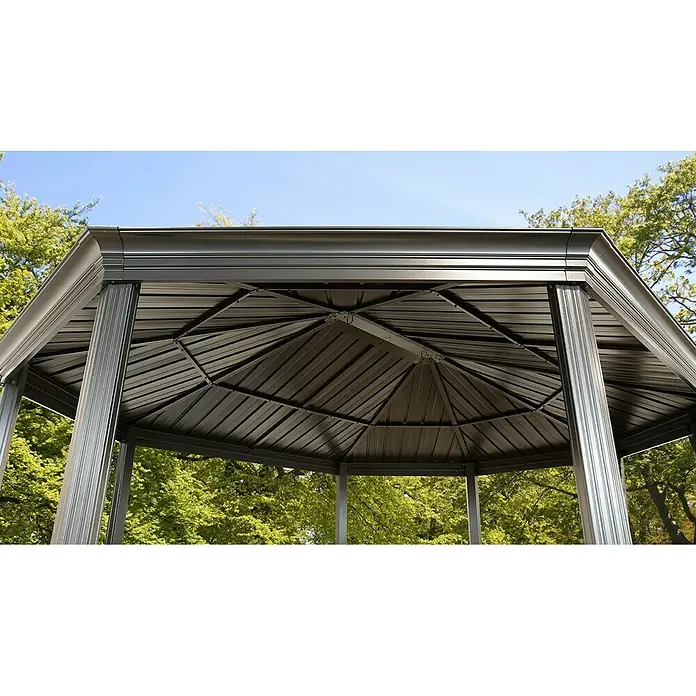 Sojag Pavillon Komodo 12 x 18 - 363 x 546 x 284 cm, Anthrazit - Detailaufnahme