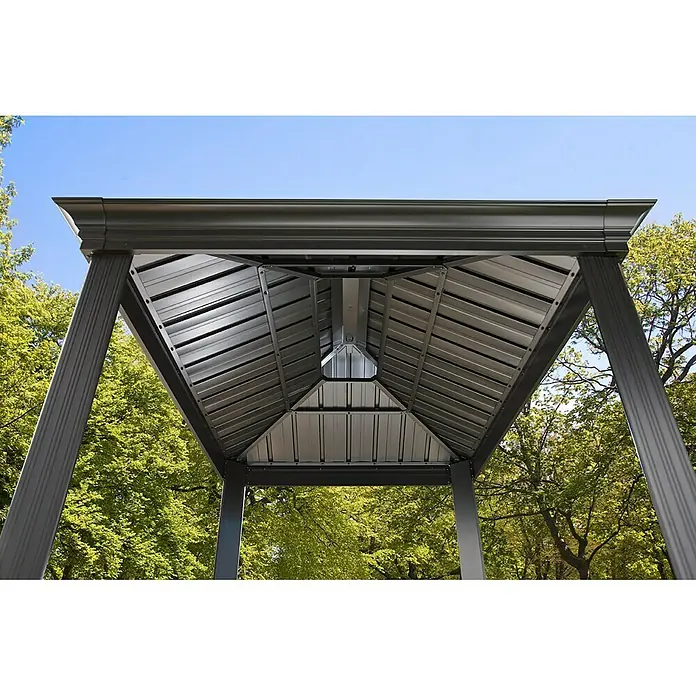 Sojag Grillpavillon Messina BBQ - 179 x 292 x 262 cm, Anthrazit - Detailaufnahme