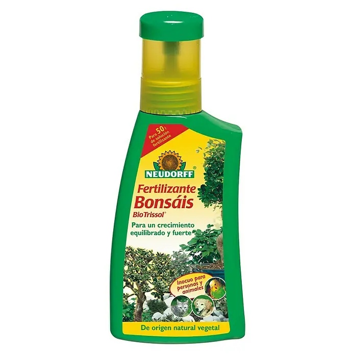 Neudorff Fertilizante para bonsáis - 0,25 l - Vista frontal