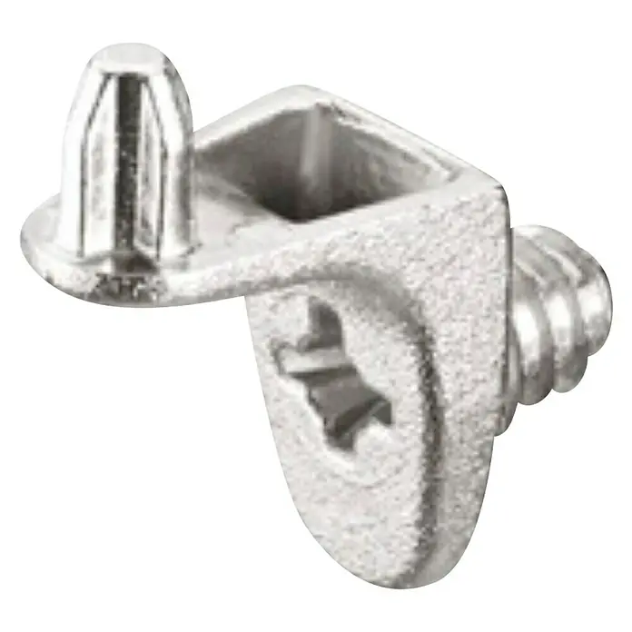 Stabilit Soporte para estantes 472.05.001 - Capacidad de carga: 15 kg, Zincado - Vista frontal