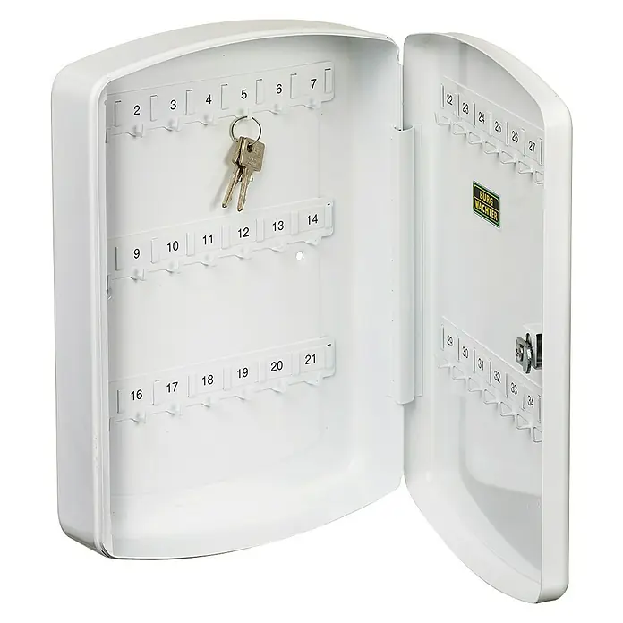 Burg-Wächter Armario para llaves KB 35 W - Número de ganchos: 35 ud., 23,5 x 7,5 x 30 cm