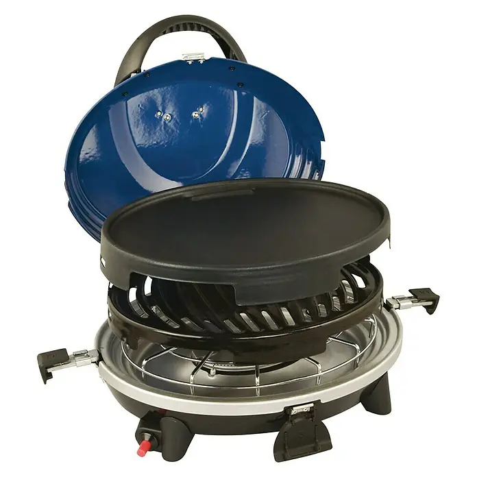 Campingaz Hornillo de gas - L x An x Al: 45 x 36 x 17 cm, Tipo de quemador: Encendido piezoeléctrico