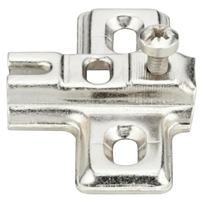 Stabilit Montageplatte für Topfscharniere - Länge: 26 mm, Inhalt: 1 Stk.