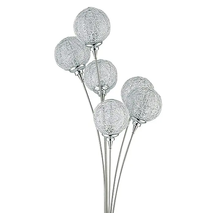 Paul Neuhaus Womble Lámpara de pie Womble - 28 W, Altura: 184 cm, Gris, G9