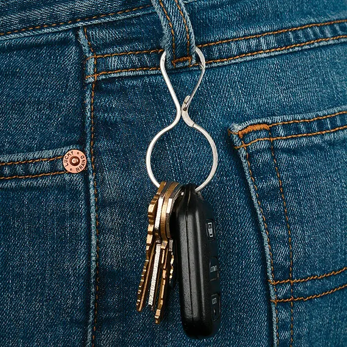 Nite Ize Llavero Infini-Key - Acero inoxidable