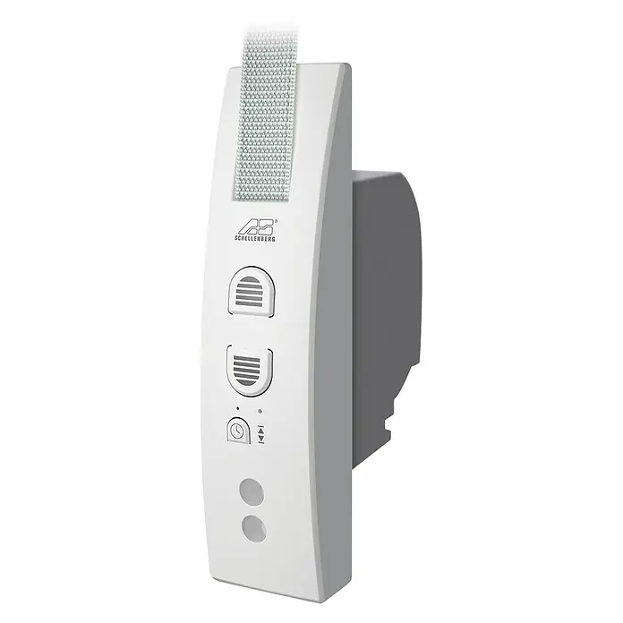 Schellenberg Rollodrive Recogedor de cinta de persiana 45 - L x An x Al: 22 x 16 x 5,5 cm, Apto para: Maxi sistemas de persianas enrollables