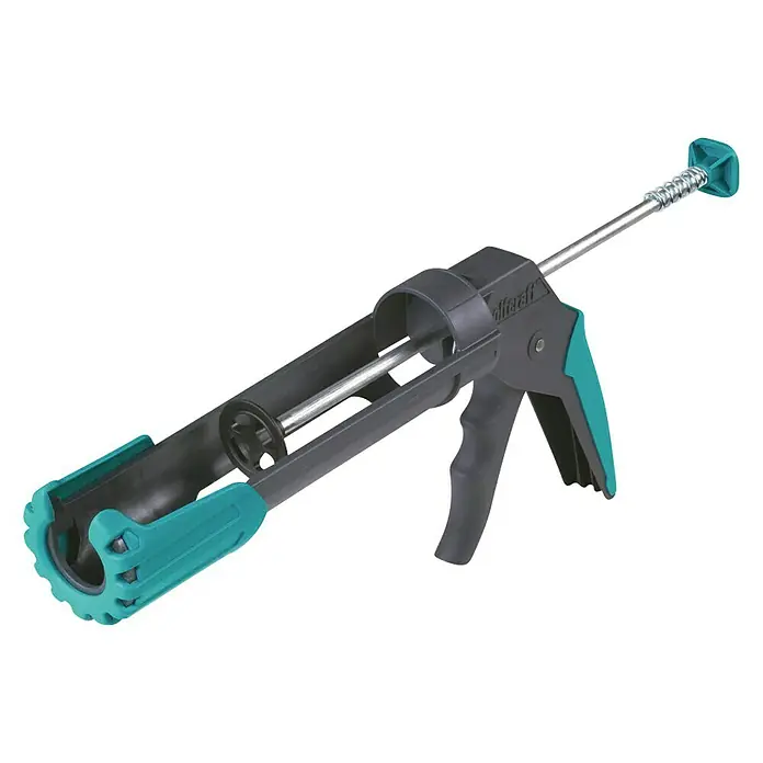 Wolfcraft Pistola de silicona MG 200 ERGO - Apto para: Silicona y cartuchos