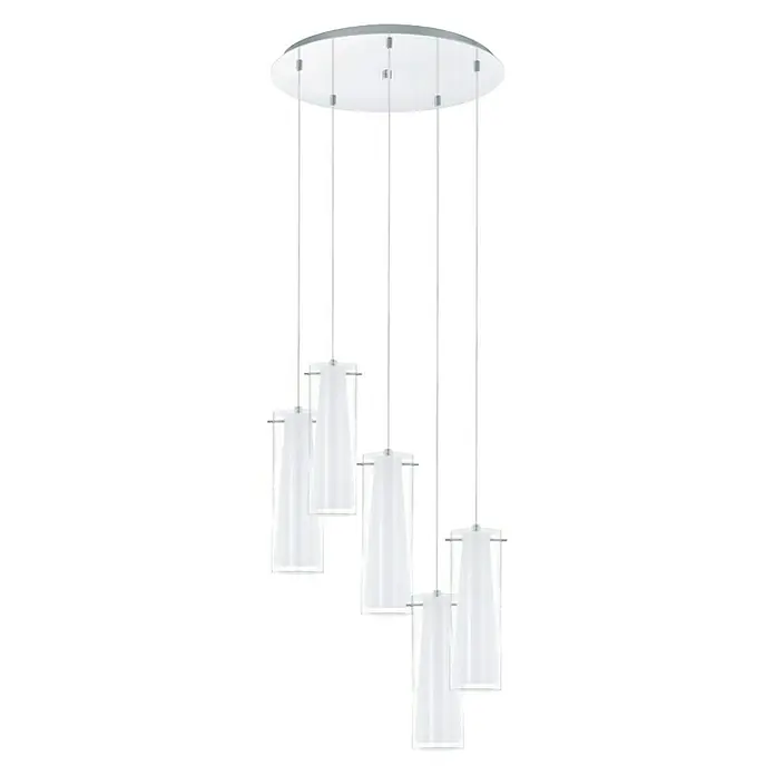 Eglo Pinto Lámpara colgante redonda - 300 W, Ø x Al: 500 mm x 150 cm, E27