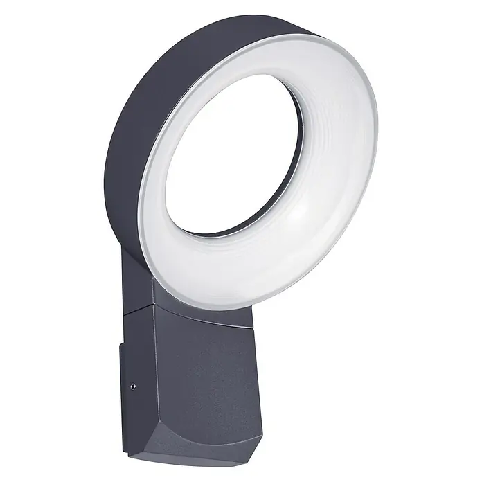 Lutec Vanjska zidna LED svjetiljka Meridan - 14 W, 26,6 x 17,7 x 18 cm, Antracit, IP54