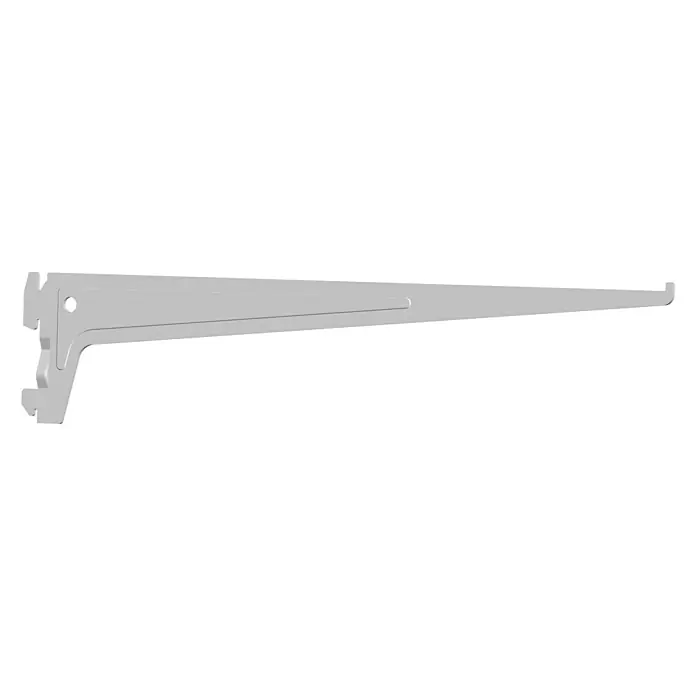 Element System Set nosača za policu S 50 - 40 cm, Bijele boje, Opteretivost: 60 kg, 10 kom - Pogled s lijeve strane