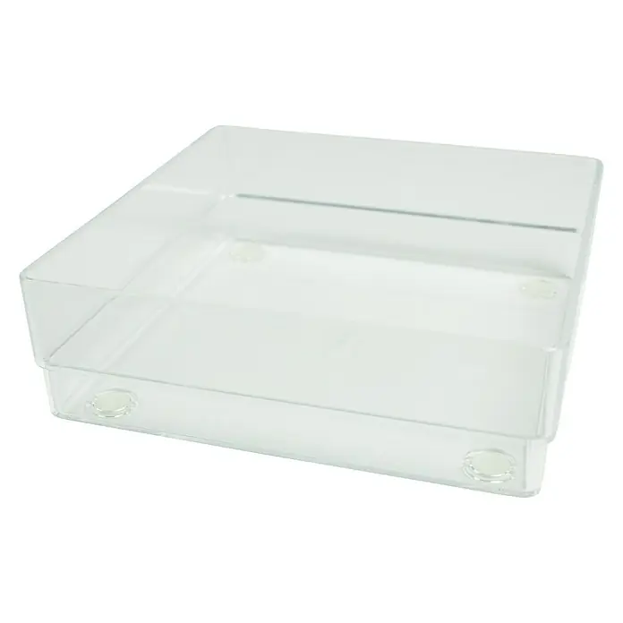 Deblanch Organizador - 15 x 15 x 5 cm, Transparente