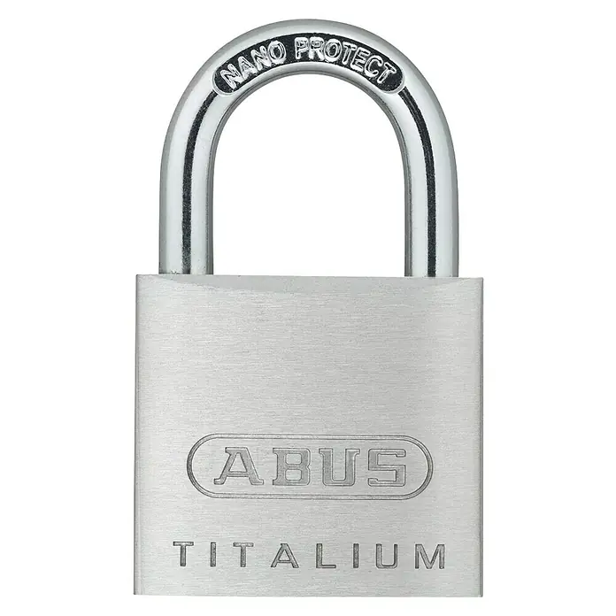 Abus Titalium Candado 64TI/30 - An x Al: 30 x 50 mm, Material estribo: Acero especial endurecido