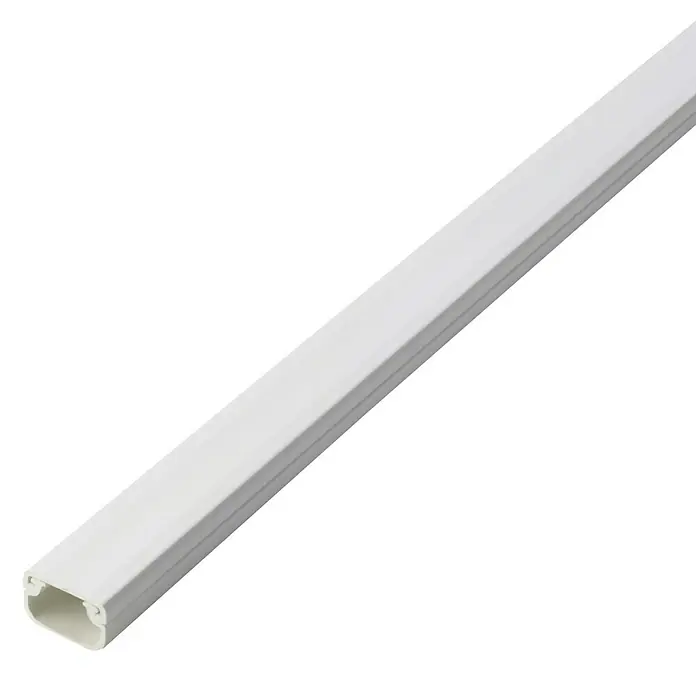Inofix Canaleta para cables adhesiva - L x An x Al: 200 x 1,6 x 1 cm, Blanco