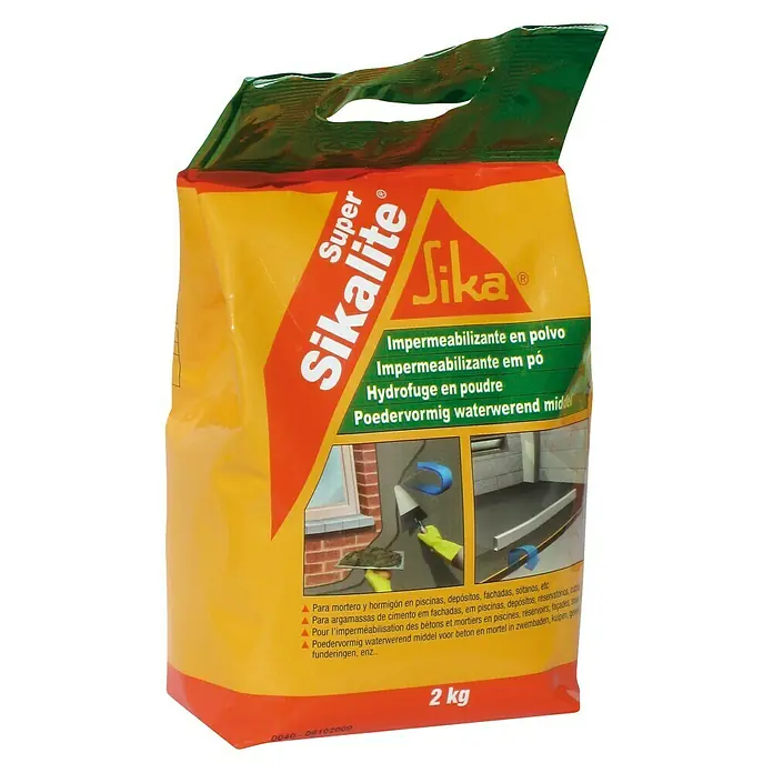 Sika Impermeabilizante Super Sikalite - Blanco, 2 kg