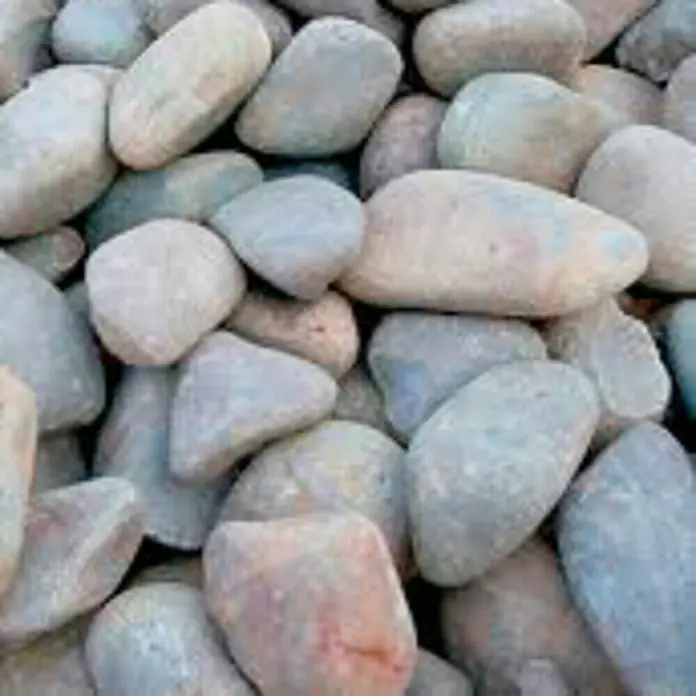 Piedra de río plana 15/30 - Gris, Contenido: 20 kg
