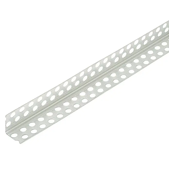 Placo Saint-Gobain Perfil de protección de esquinas - L x An x Al: 2,5 m x 26 mm x 25 mm, PVC, Blanco