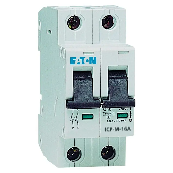 Eaton Magnetotérmico automático F+N Moeller - 20 A, 1 polo + neutro