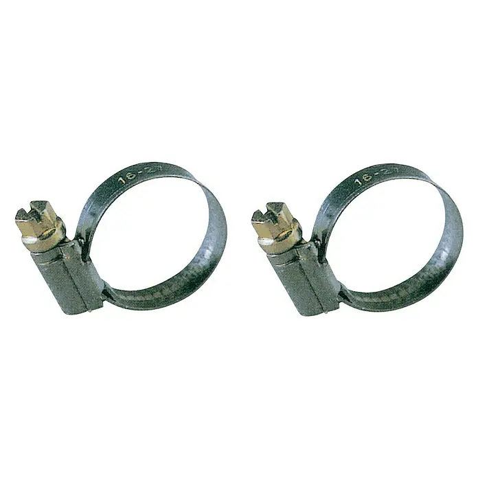 Set abrazaderas sin fin - 8 - 16 mm, Acero inoxidable, 2 uds.