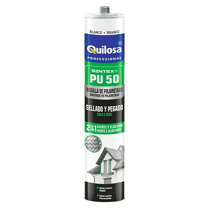 Quilosa Masilla selladora Sintex PU 50 - Negro, 300 ml