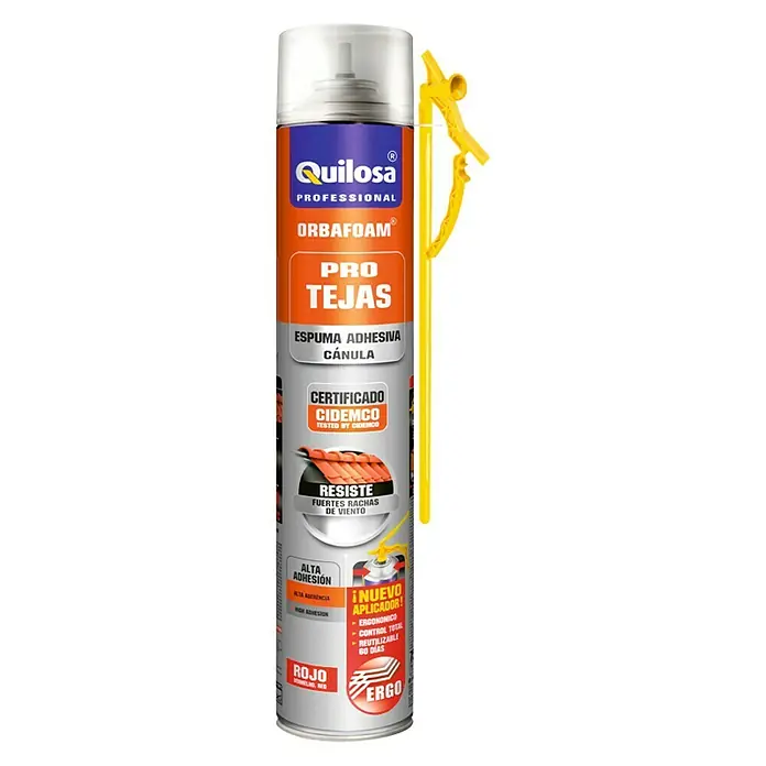 Quilosa Espuma adhesiva de PU Orbafoam Pro Tejas - Contenido: 750 ml