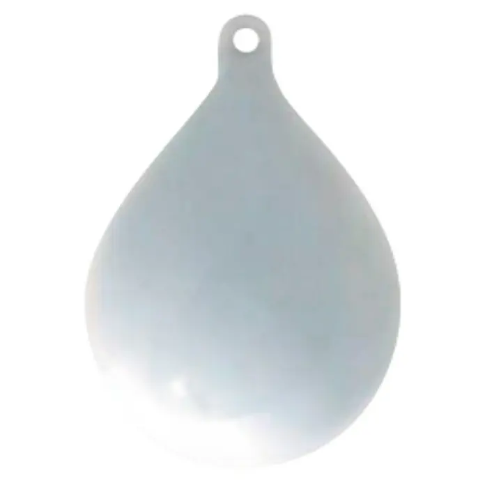 Defensa en forma de pera 65 cm - Blanco