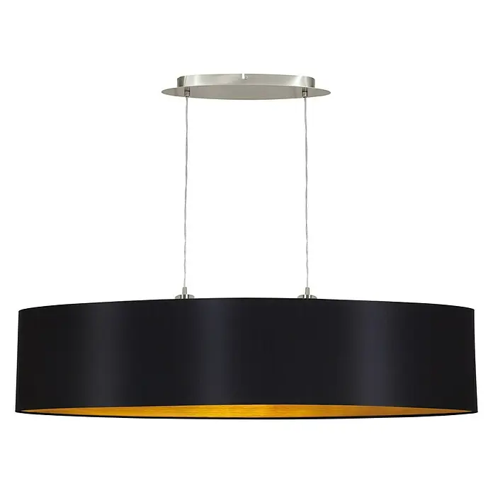 Eglo Maserlo Pendelleuchte - L x B x H: 100 x 25 x 110 cm, Anzahl Leuchtmittel: 2 Stk.