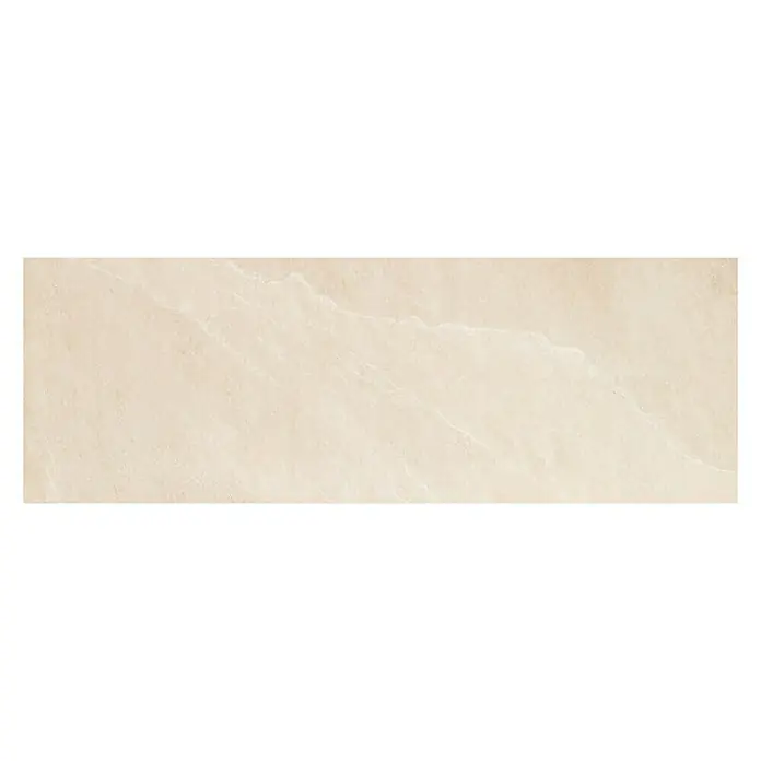 Revestimiento cerámico Lunar - 24 x 69 cm, Cream, Rectificado, Efecto cemento