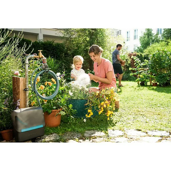 Kit de manguera en espiral City Gardening - Largo: 7,5 m