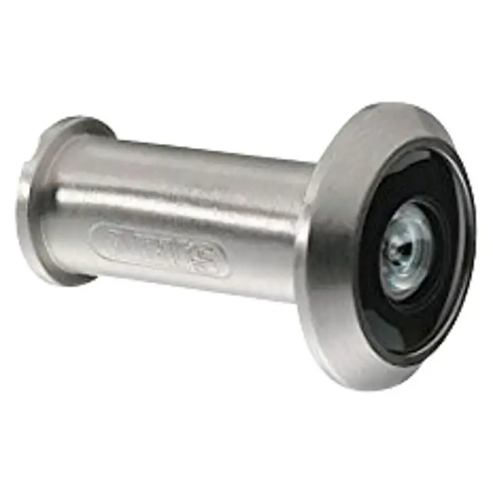 Abus Mirilla TSP1216 - Plateado, Grosor de puerta: 35 mm - 59 mm, Latón