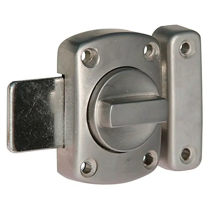 Abus Pestillo deslizante DRD40 - Puerta interior, Níquel