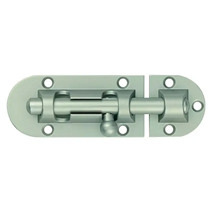 Abus Pestillo deslizante SRDR80 - Puerta interior, Níquel