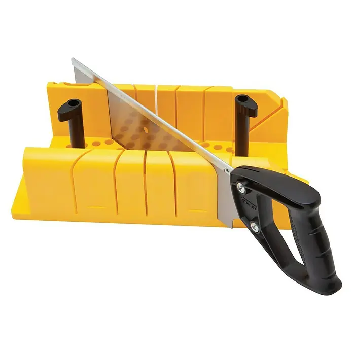 Stanley Caja y cortador de ingletes 1-20-600 - Longitud de hoja: 355 mm, 317,5 x 170,2 x 108,3 mm