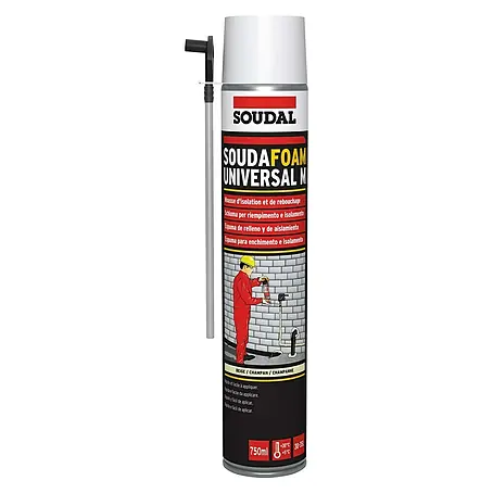 Soudal  Espuma adhesiva de PU Soudafoam universal M
