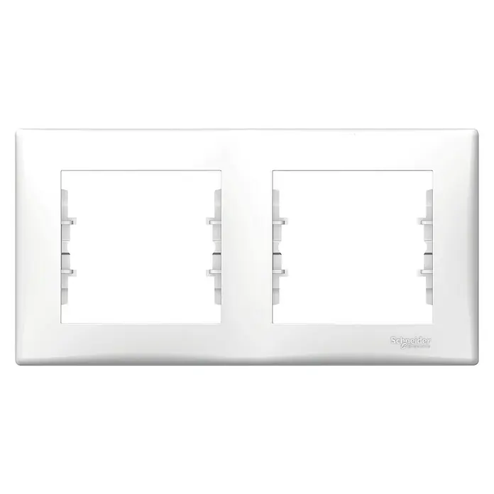 Schneider Electric Sedna Marco - Blanco, x 2, Plástico, Montaje en la pared