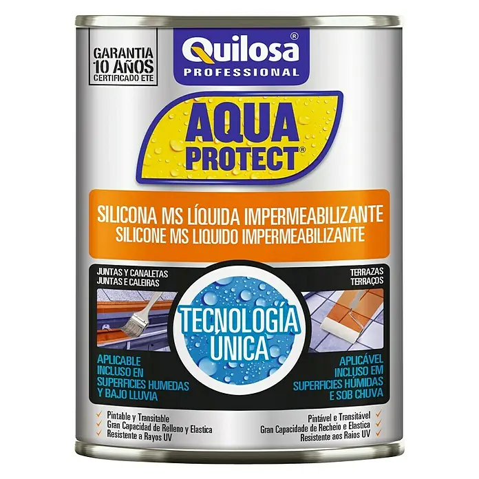 Quilosa Silicona líquida Aqua Protect - Terracota, 1 kg