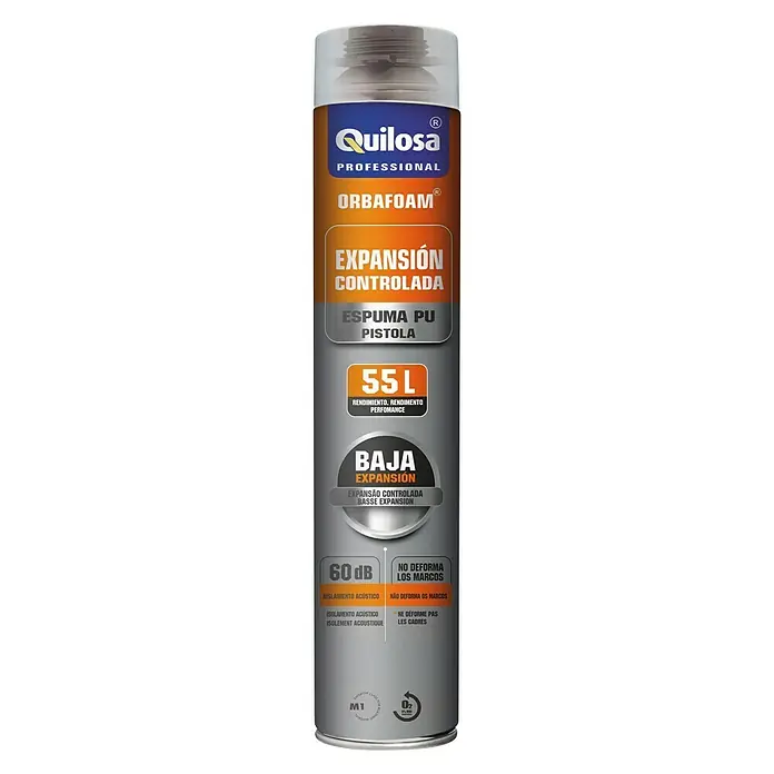 Quilosa Espuma para pistola PU Orbafoam Expansión controlada - Poliuretano (PU)